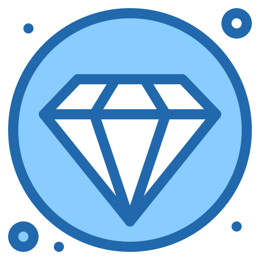 diamante Generic color lineal-color icona