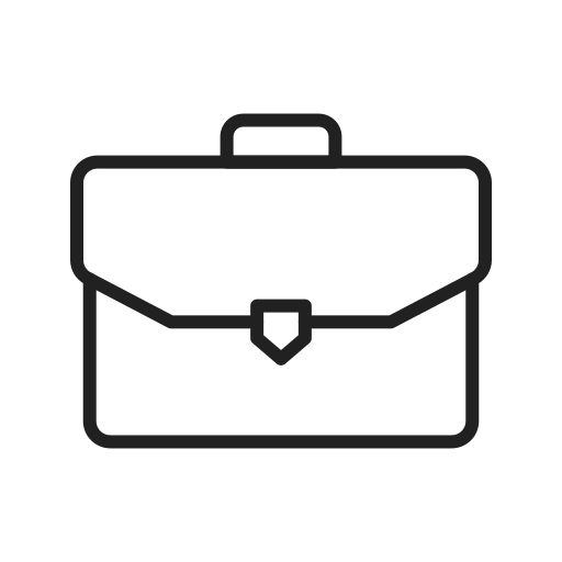 Briefcase Generic black outline icon