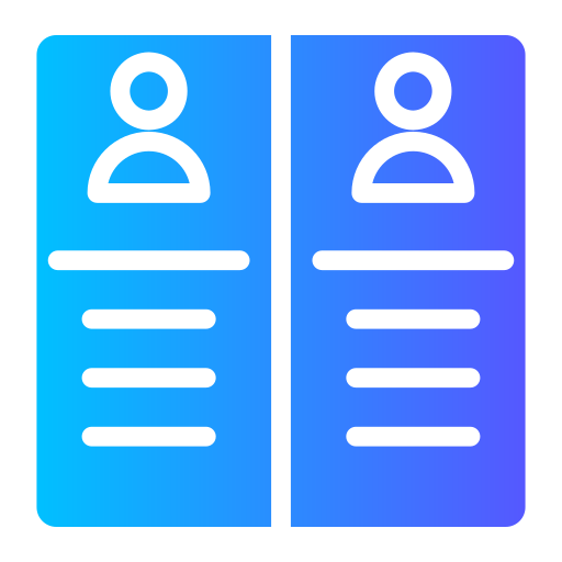 Candidates Generic gradient fill icon