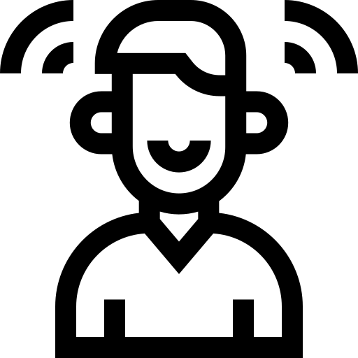 gevoeligheid Basic Straight Lineal icoon