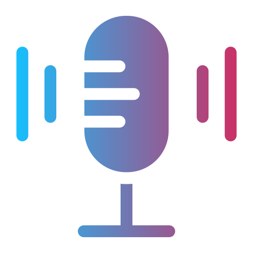 Microphone Generic gradient fill icon