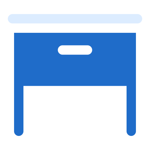 Table Generic color fill icon