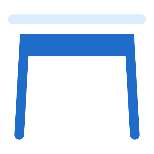 Table Generic color fill icon