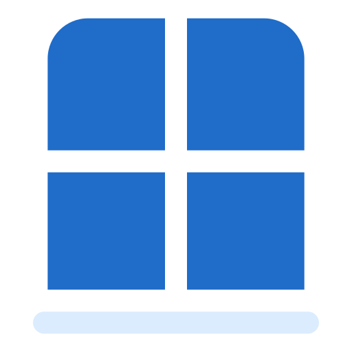 ventana Generic color fill icono