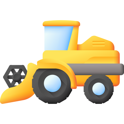 Harvester 3D Color icon