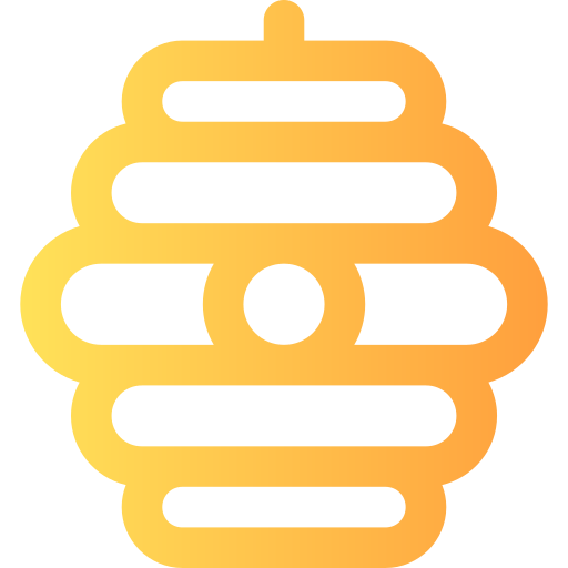 Bee hive Generic gradient outline icon