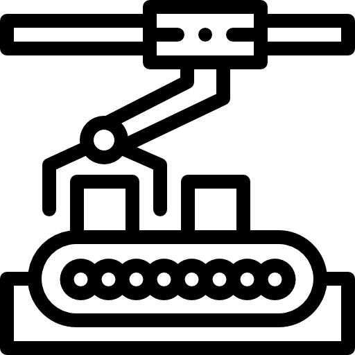 컨베이어 Detailed Rounded Lineal icon