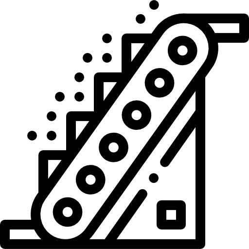 コンベア Detailed Rounded Lineal icon