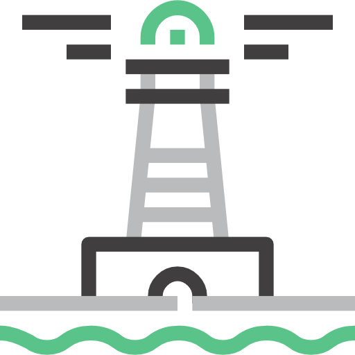 Lighthouse Maxim Basinski Premium Lineal Color icon