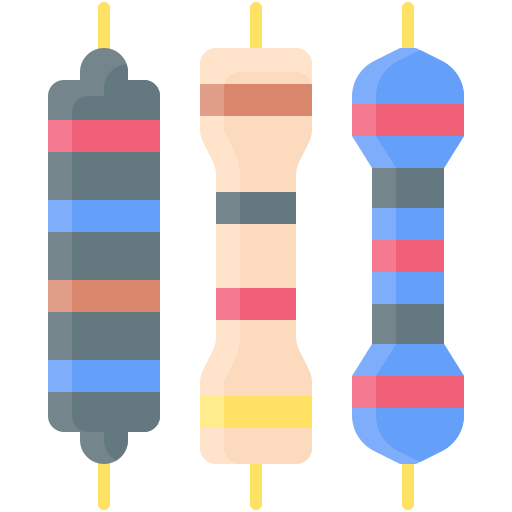 抵抗器 Generic color fill icon