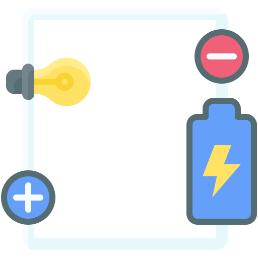 Electrical circuit Generic color fill icon