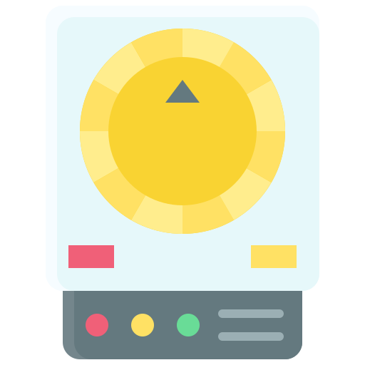 regulator czasowy Generic color fill ikona