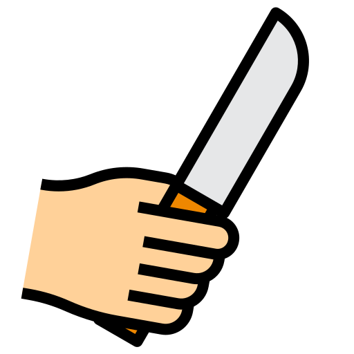 cuchillo itim2101 Lineal Color icono
