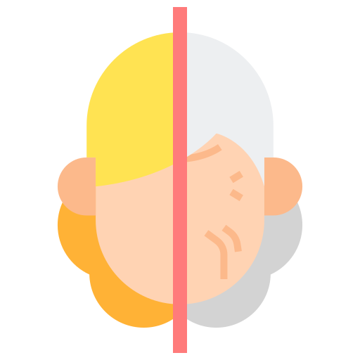 Aging Flaticons Flat icon