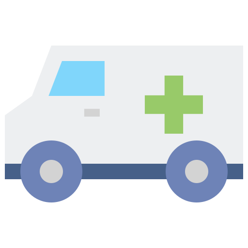 krankenwagen Flaticons Flat icon