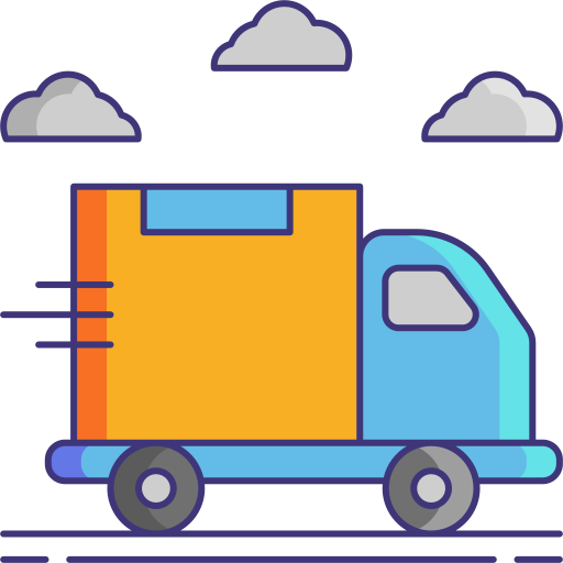 Delivery service Flaticons Lineal Color icon