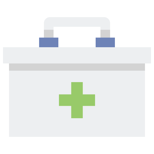 First aid kit Flaticons Flat icon