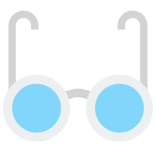 眼鏡 Flaticons Flat icon