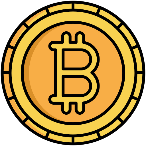 bitcoin Flaticons Lineal Color icon