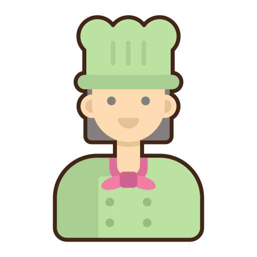 cocinero Flaticons Lineal Color icono