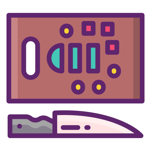 Chop Flaticons Lineal Color icon