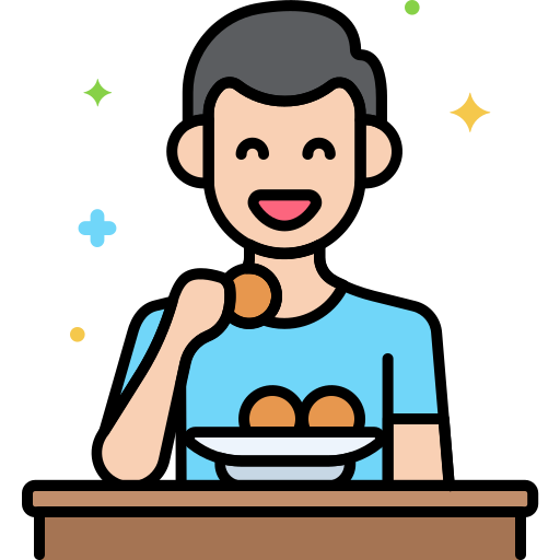 eten Flaticons Lineal Color icoon