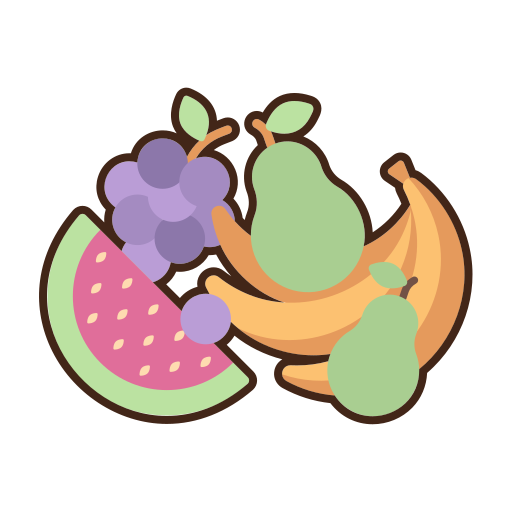 frutta Flaticons Lineal Color icona