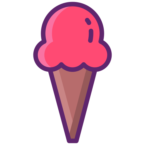 glace Flaticons Lineal Color Icône