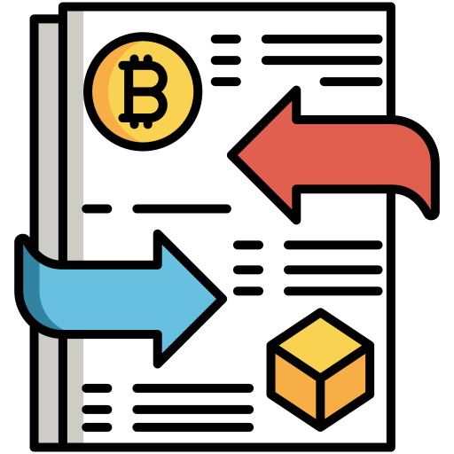 Transaction Flaticons Lineal Color icon
