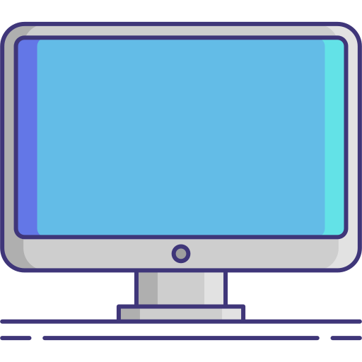 Компьютер Flaticons Lineal Color иконка