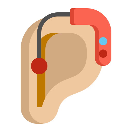 補聴器 Flaticons Flat icon