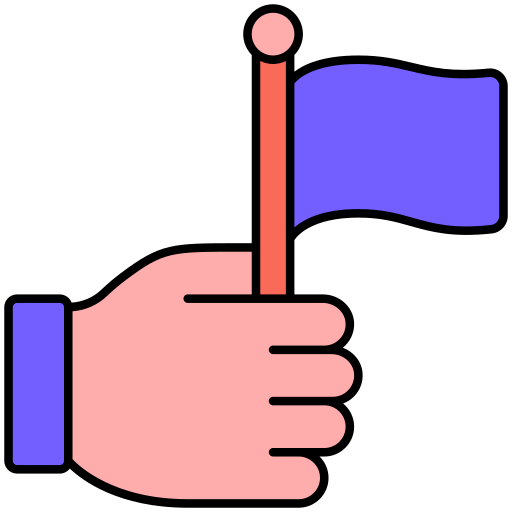 bandera Generic Alternative Color icono