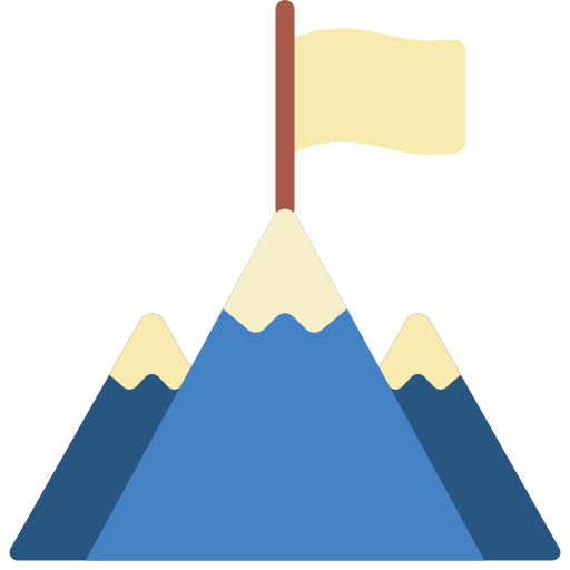 montagna Basic Miscellany Flat icona
