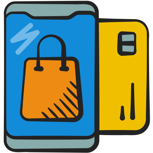 Phone Generic color hand-drawn icon