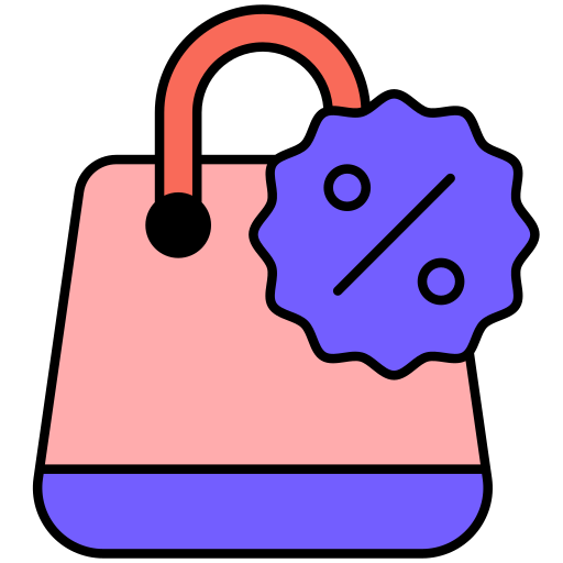 Shopping bag Generic Alternative Color icon