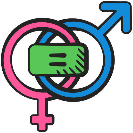 równość płci Generic color hand-drawn ikona