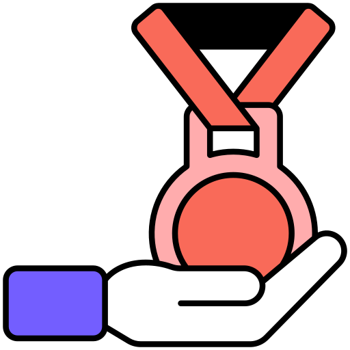 médaille Generic Alternative Color Icône