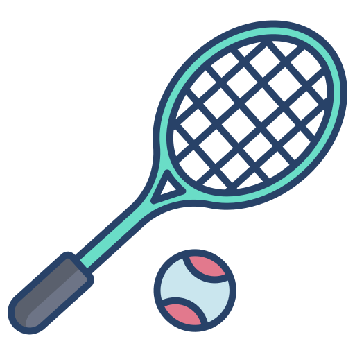 Большой теннис Icongeek26 Linear Colour иконка