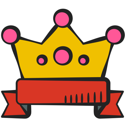 Crown Generic color hand-drawn icon
