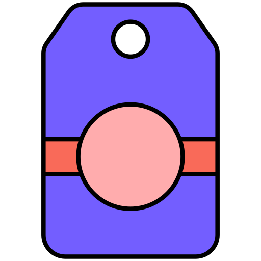 꼬리표 Generic Alternative Color icon