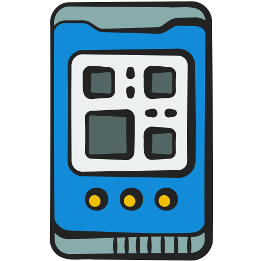 Phone Generic color hand-drawn icon