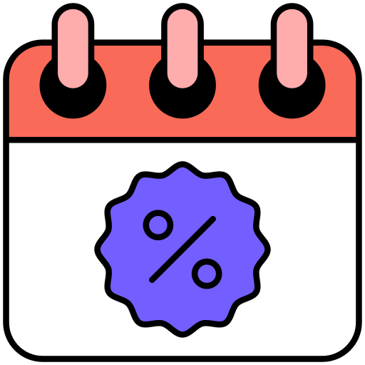 달력 Generic Alternative Color icon