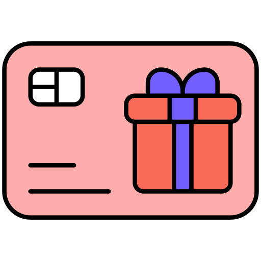 tarjeta de regalo Generic Alternative Color icono