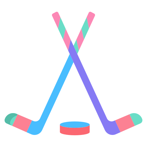 hockey su ghiaccio Icongeek26 Flat icona