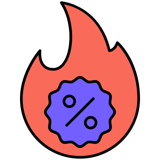 Flame Generic Alternative Color icon