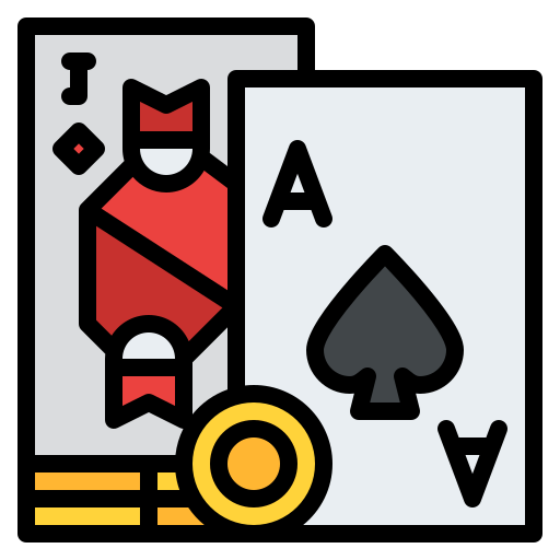 blackjack Iconixar Lineal Color icoon