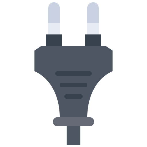 stecker Coloring Flat icon