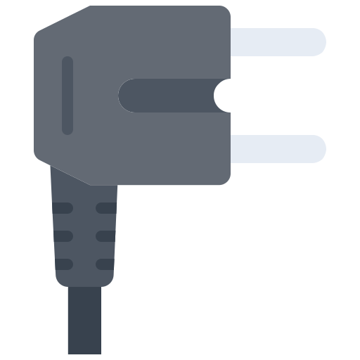 stecker Coloring Flat icon