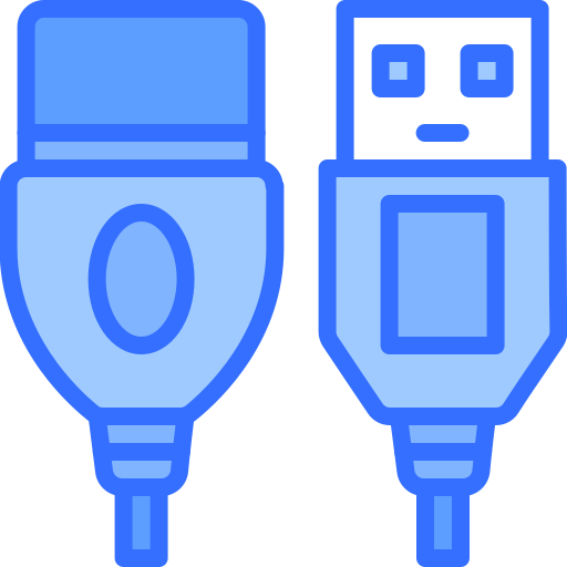 Usb Coloring Blue icon