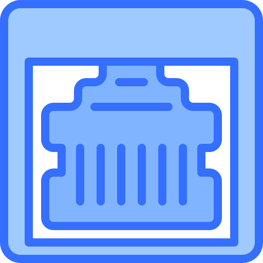 internet Coloring Blue icono